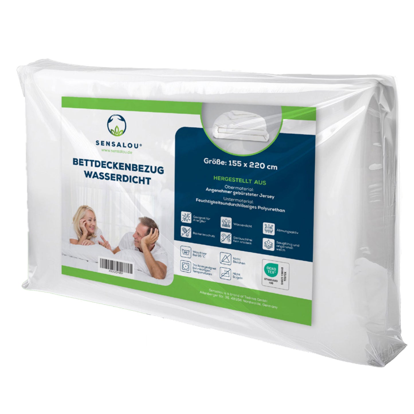 Sensalou incontinence duvets duvet cover waterproof
