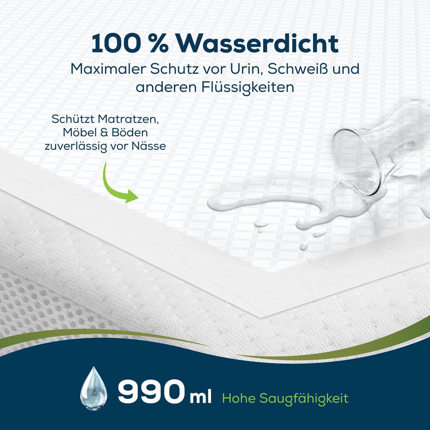 Sensalou disposable incontinence pad