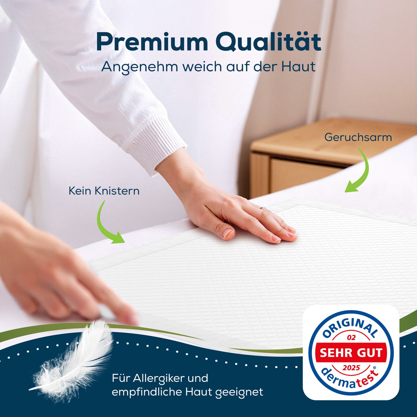 Sensalou disposable incontinence pad