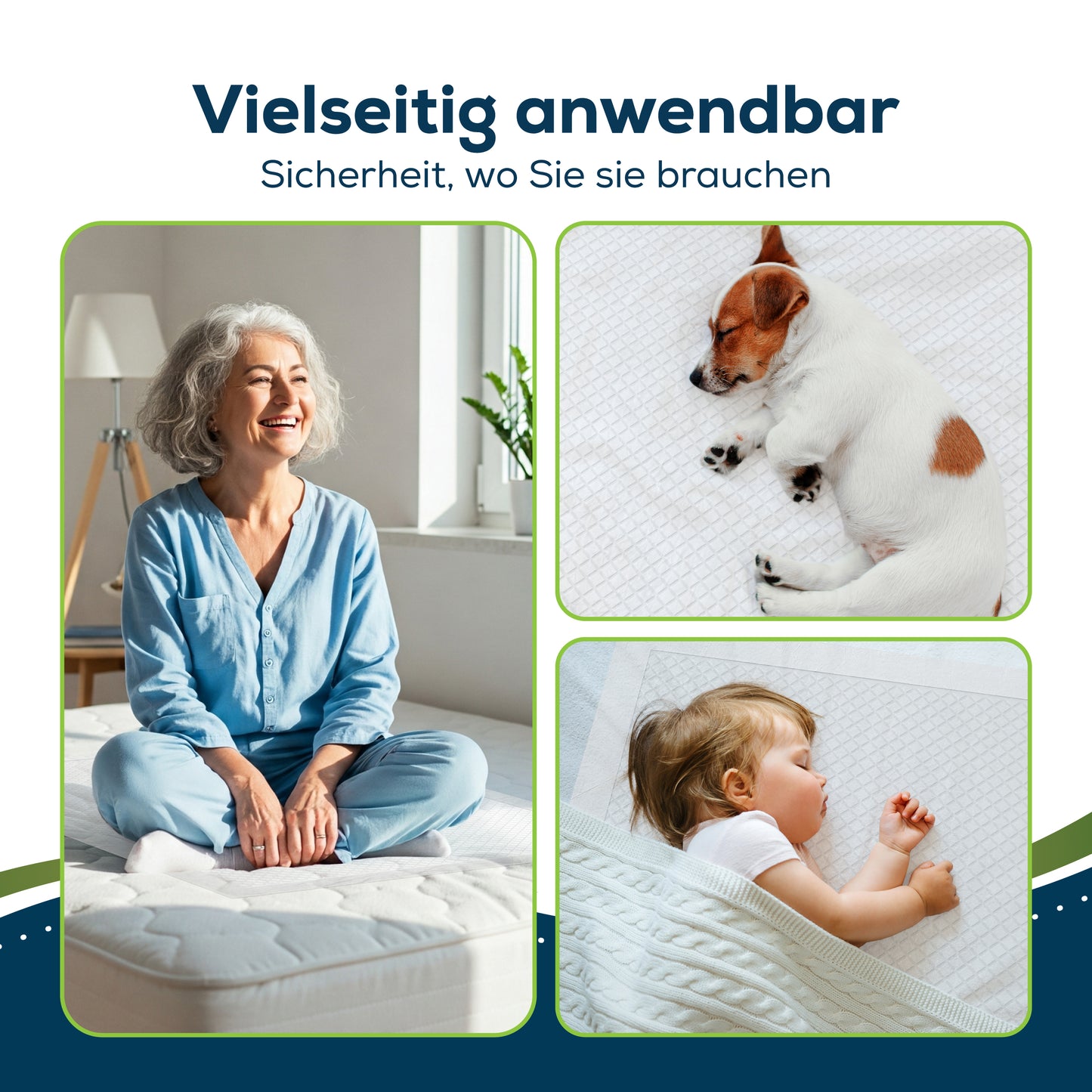 Sensalou disposable incontinence pad